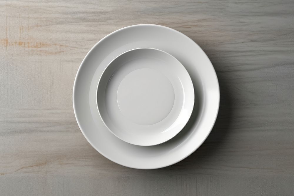 Plate  porcelain ceramic saucer.