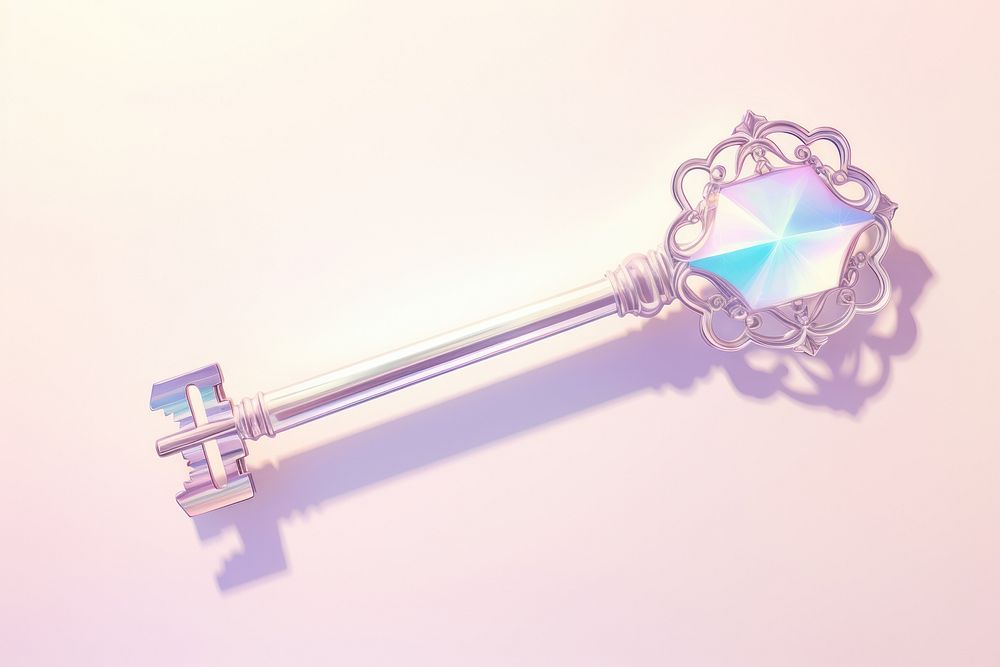 A key gemstone jewelry diamond.