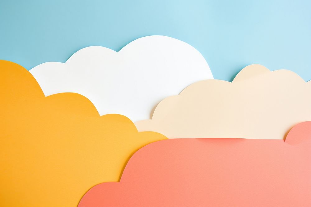 Clouds shapes backgrounds pattern appliance. AI generated Image by rawpixel.