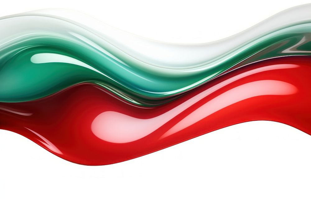 Shape red backgrounds toothpaste.