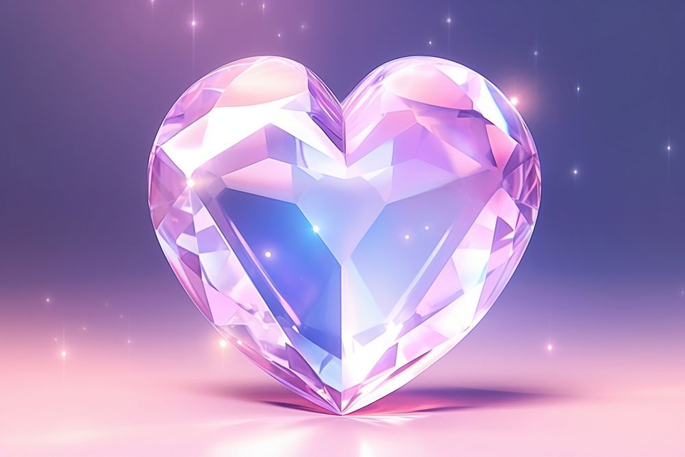 Heart gemstone jewelry diamond.