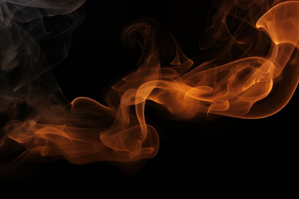 Fire fog effect smoke backgrounds black. AI generated Image by rawpixel.