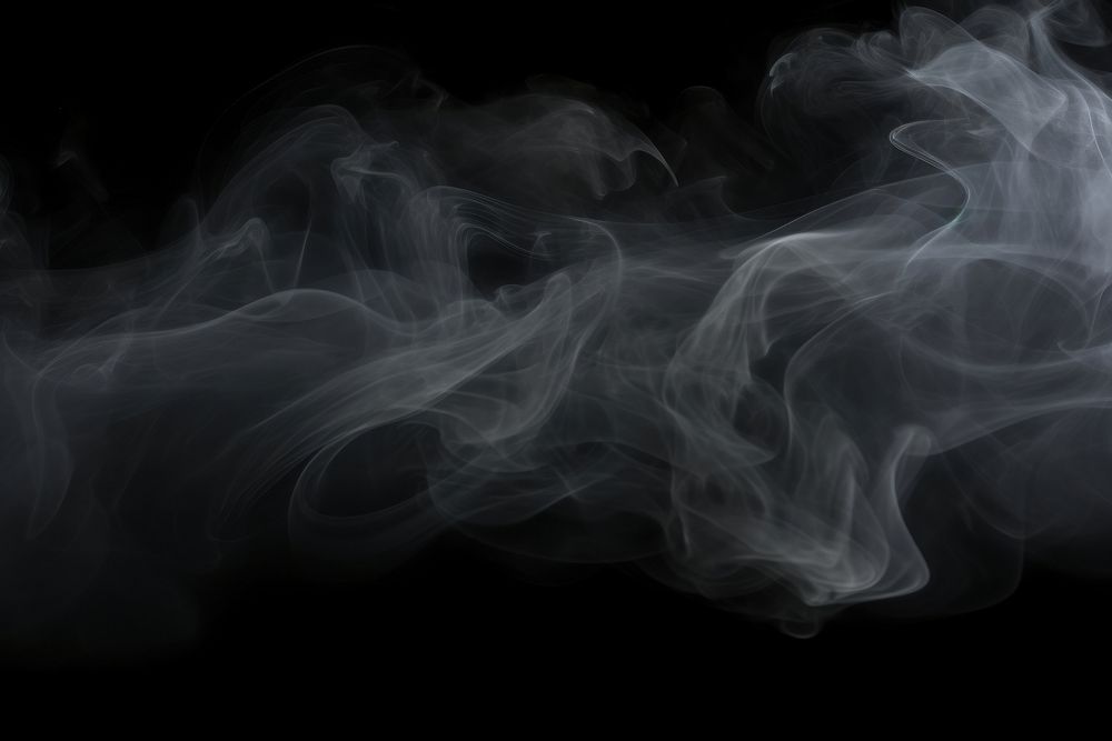 Fog effect smoke backgrounds black. AI generated Image by rawpixel.