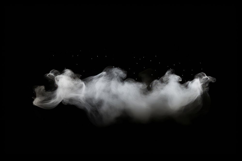 Star fog effect smoke black black background. AI generated Image by rawpixel.