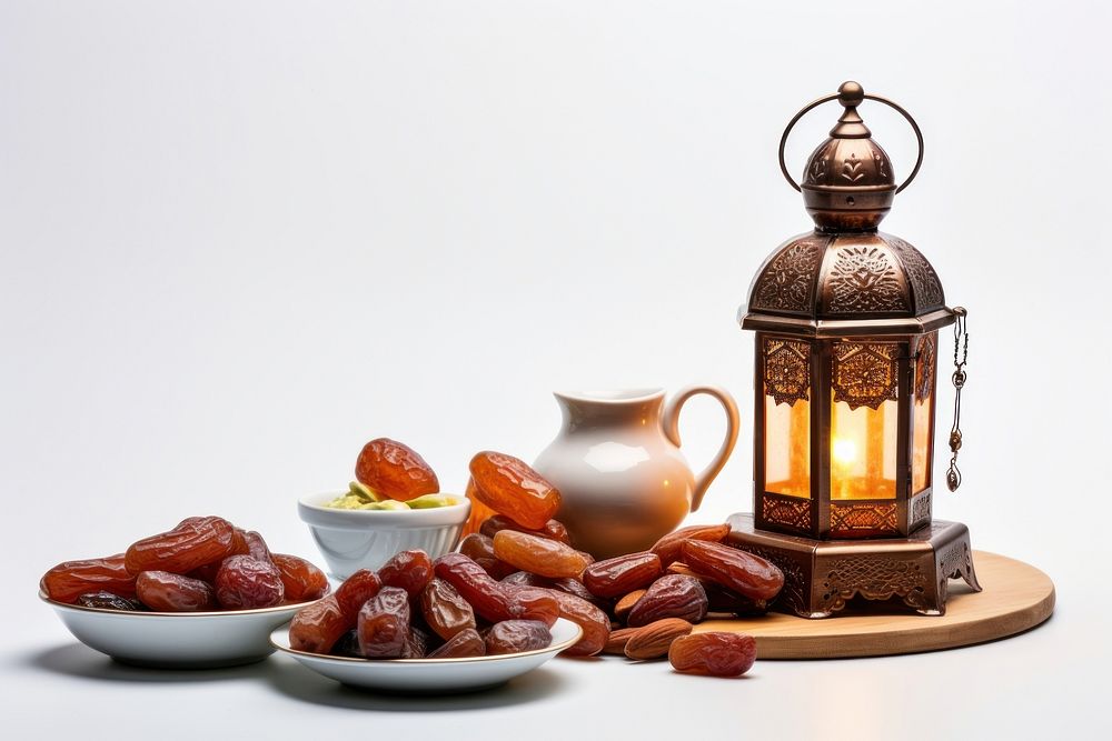 Ramadan food and drinks lamp freshness kielbasa.