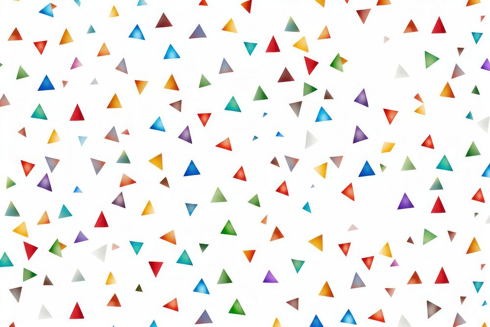  Small colorful triangles backgrounds confetti pattern. AI generated Image by rawpixel.