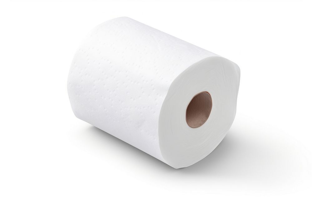 Toilet paper cylinder textile hygiene. AI generated Image by rawpixel.
