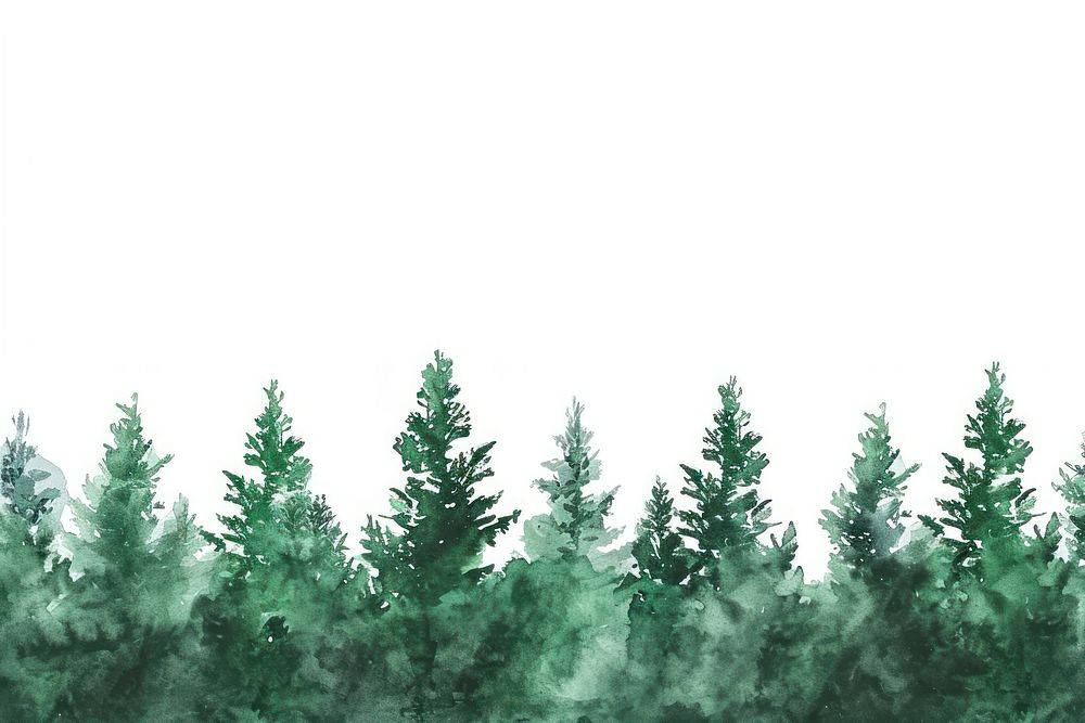 Dark green forest nature backgrounds outdoors.