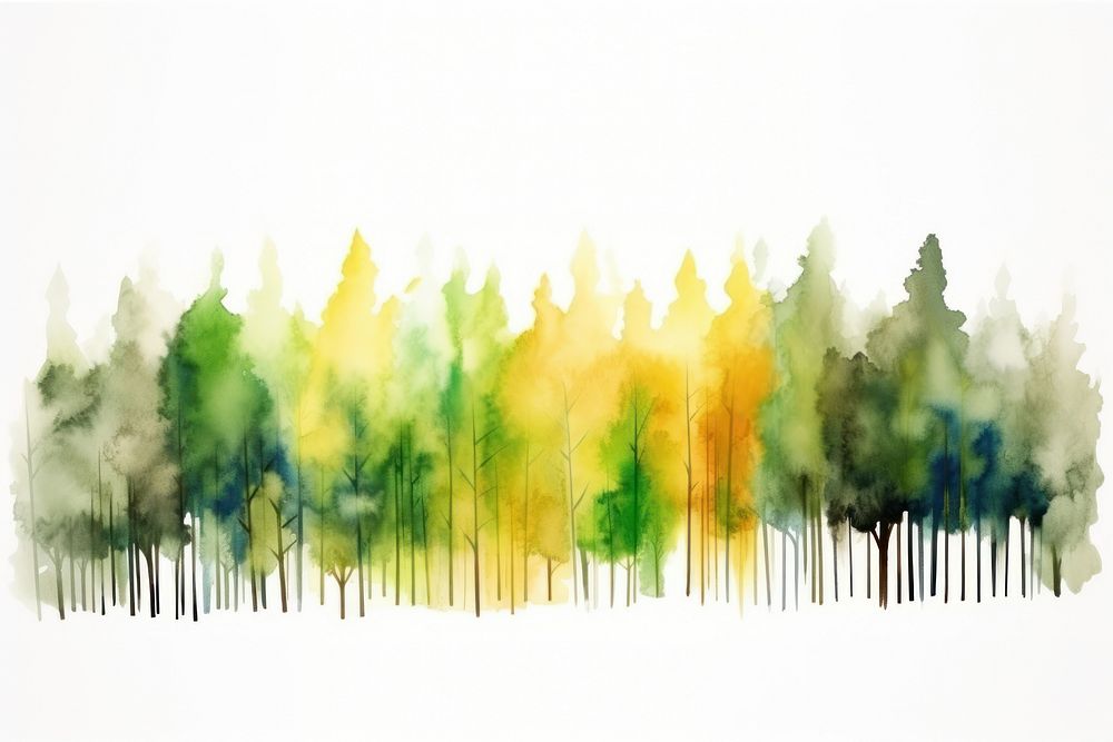 Forest nature backgrounds panoramic.