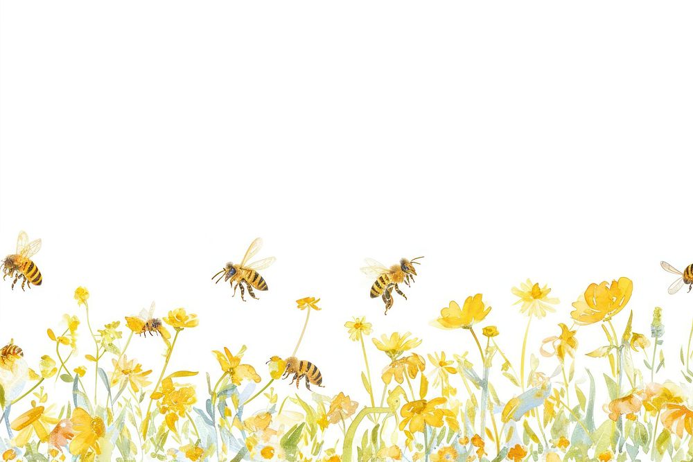 Honey and bees backgrounds nature insect.