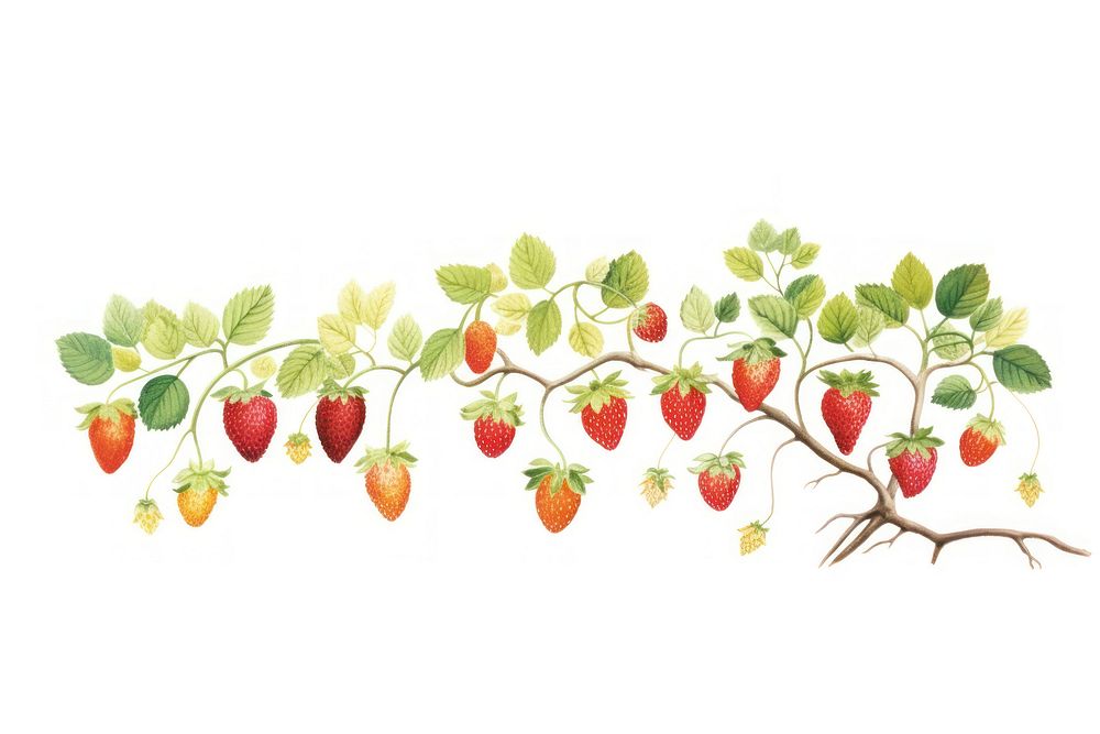 Strawberry tree fruit plant food.