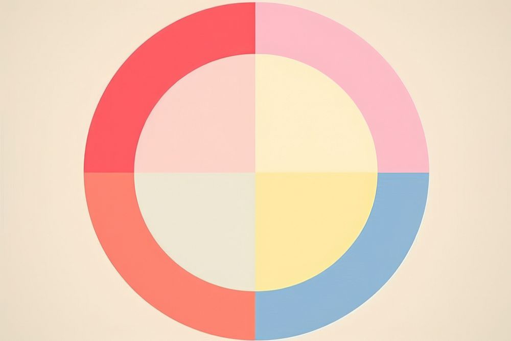  Circle geometric background colorful pastel. AI generated Image by rawpixel.
