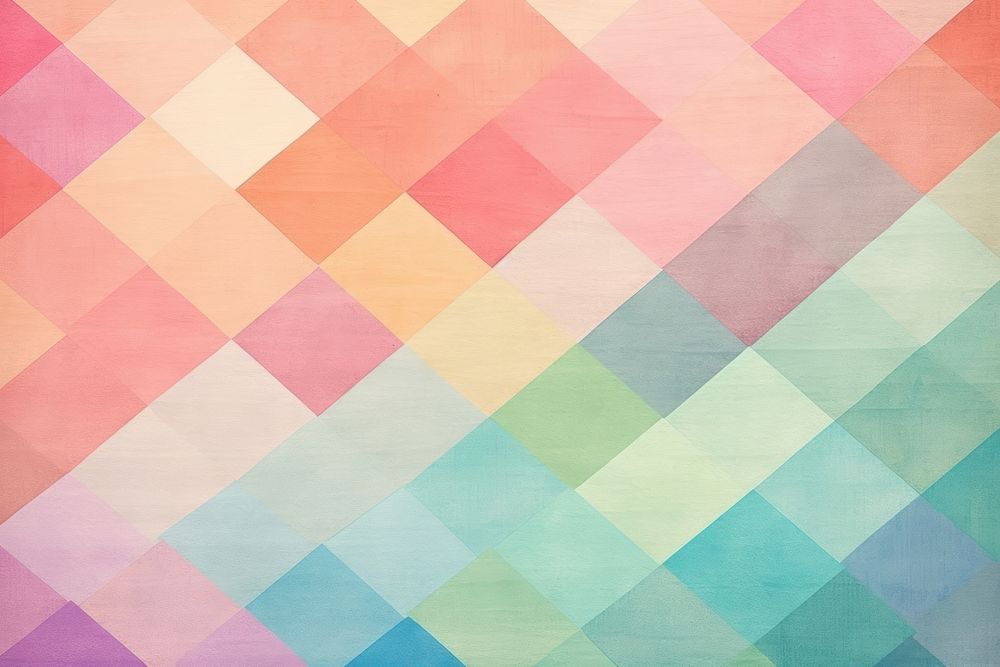  Geometric background colorful pastel square. AI generated Image by rawpixel.