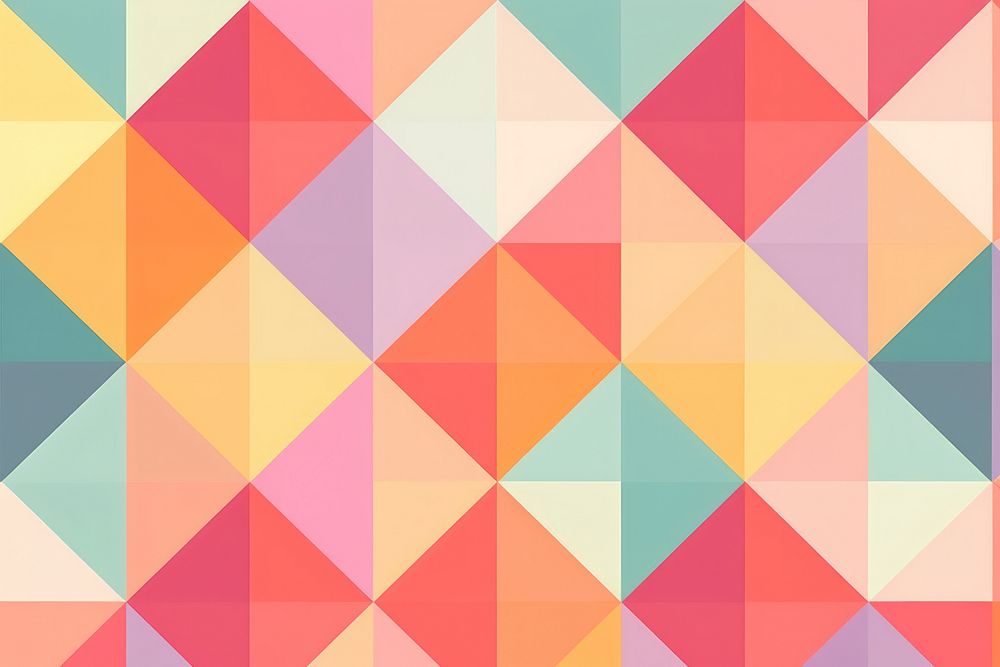  Pattern geometric background seamless pastel. AI generated Image by rawpixel.