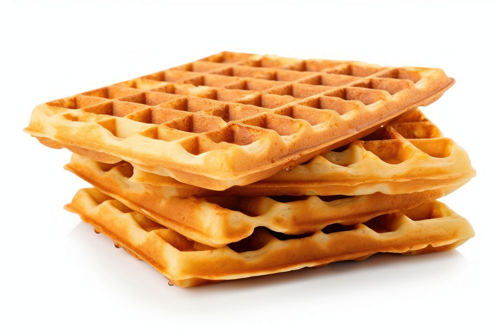 Waffle waffle food breakfast. AI generated Image by rawpixel.