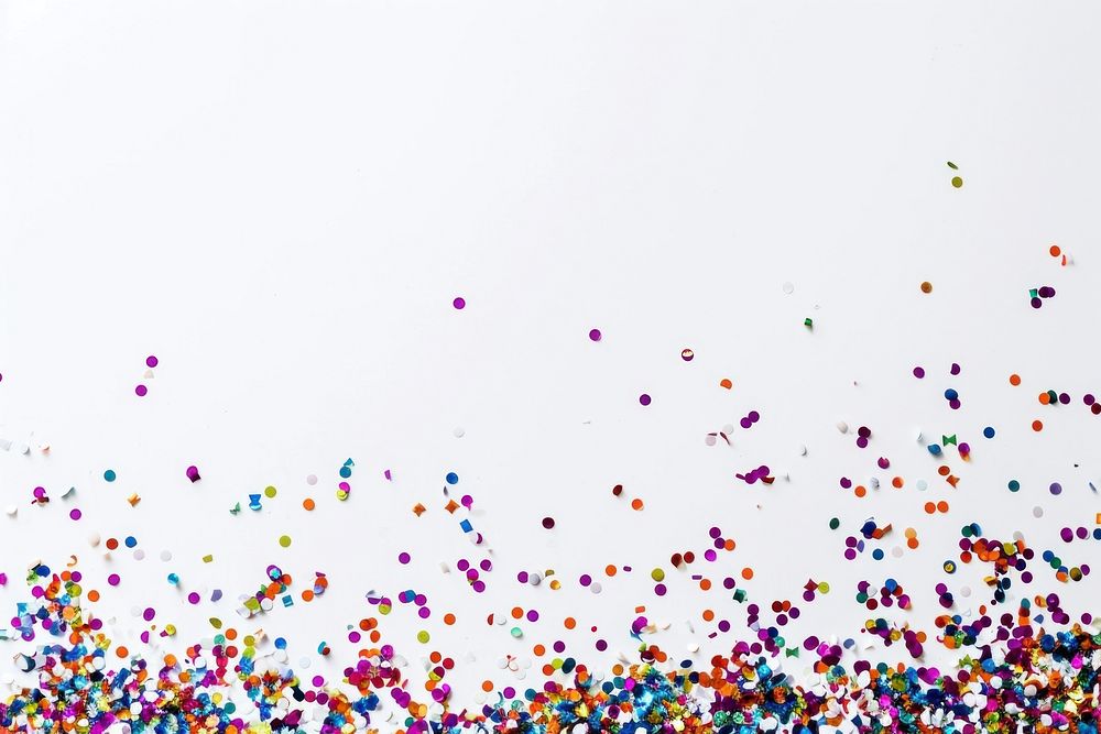Confetti backgrounds party line.
