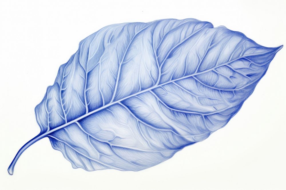 Drawing leaves sketch plant leaf.