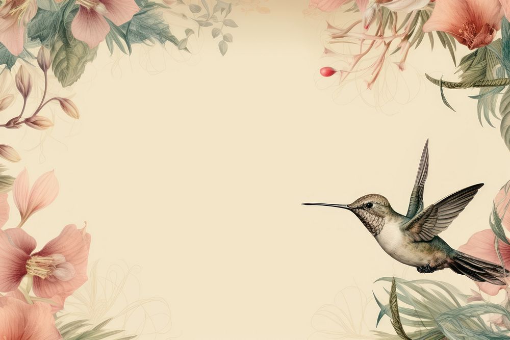 Hummingbird backgrounds outdoors pattern.