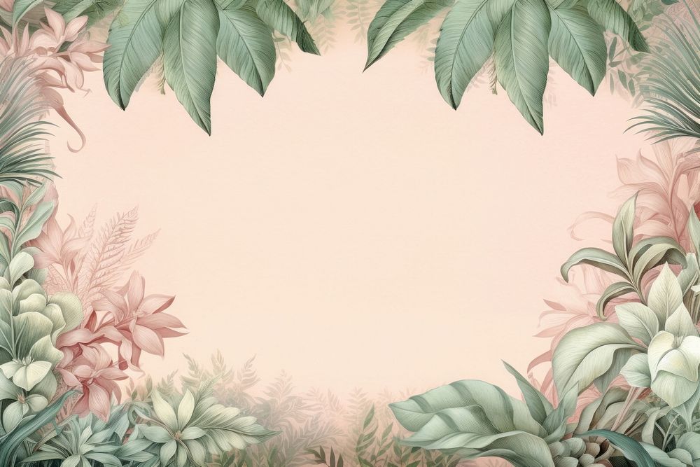 Realistic vintage drawing of Dove border backgrounds pattern nature.