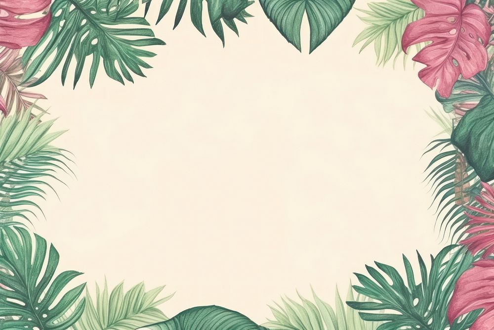 Realistic vintage drawing of pig border backgrounds outdoors pattern.