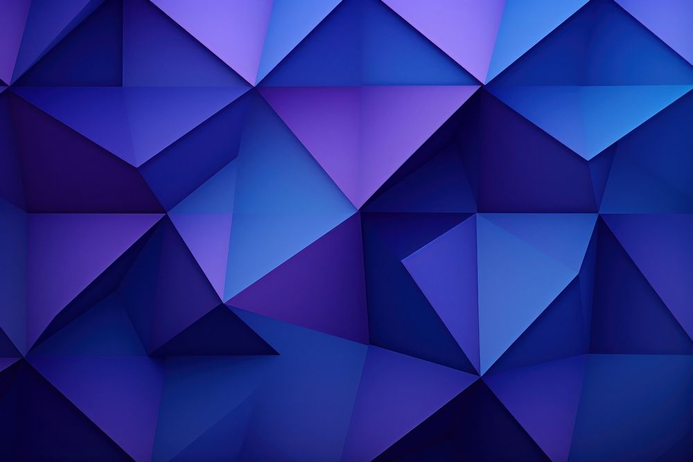  Geometric background berry blue triangle solid. AI generated Image by rawpixel.
