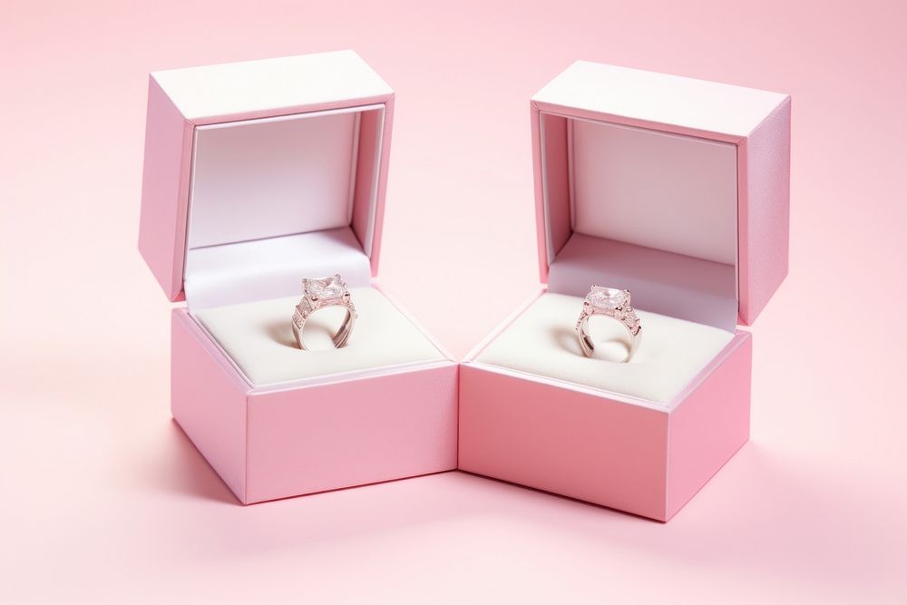 Ring box jewelry wedding.