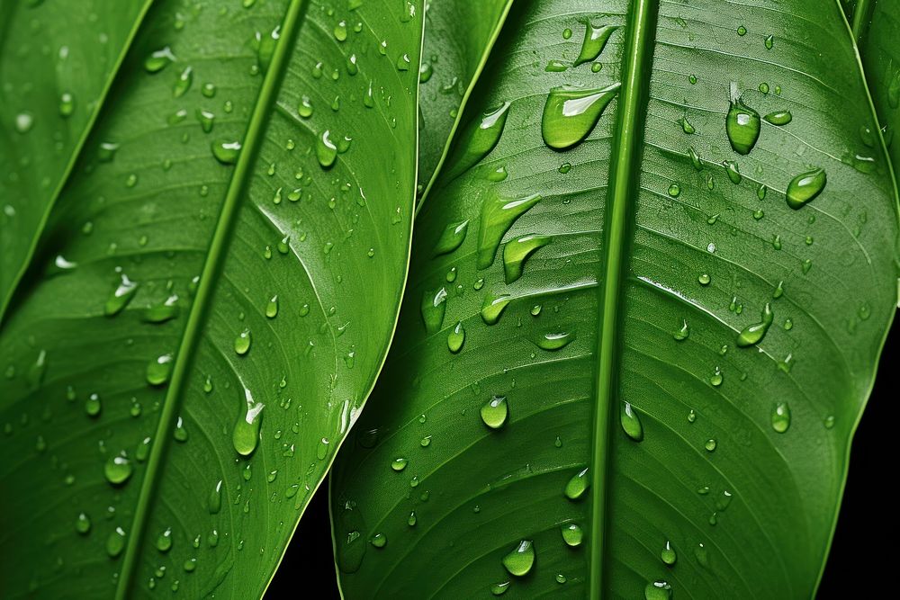  Tropical tree leaves outdoors nature plant. AI generated Image by rawpixel.