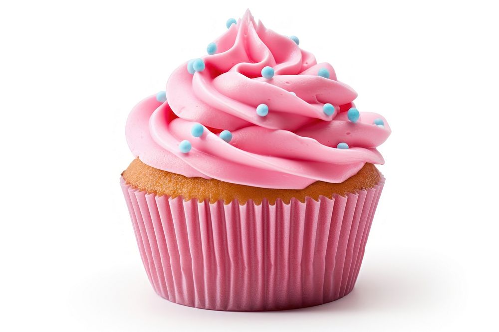 Kids cup cake cupcake dessert icing. AI generated Image by rawpixel.