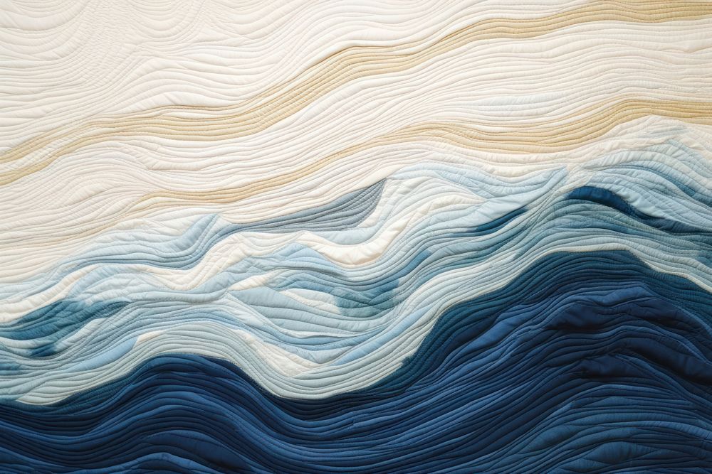 Wave textile texture art.