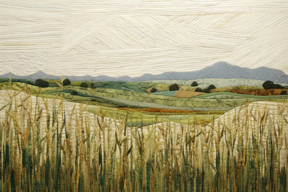 Corn field land agriculture landscape.