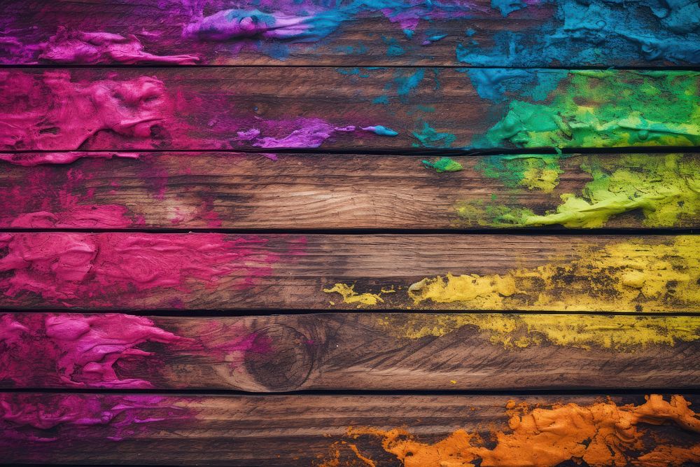  Colorful wooden purple plank backgrounds. AI generated Image by rawpixel.
