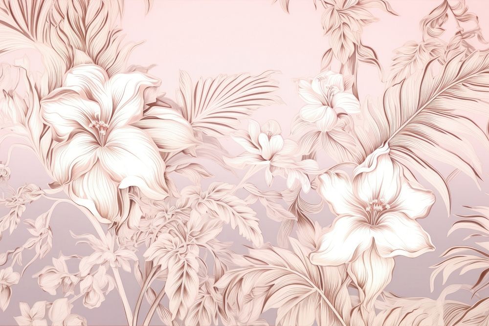 Tropical flower pattern plant backgrounds.