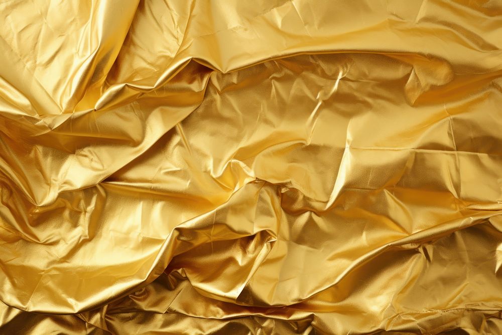  Wrinkled golden backgrounds wrinkled silk. AI generated Image by rawpixel.