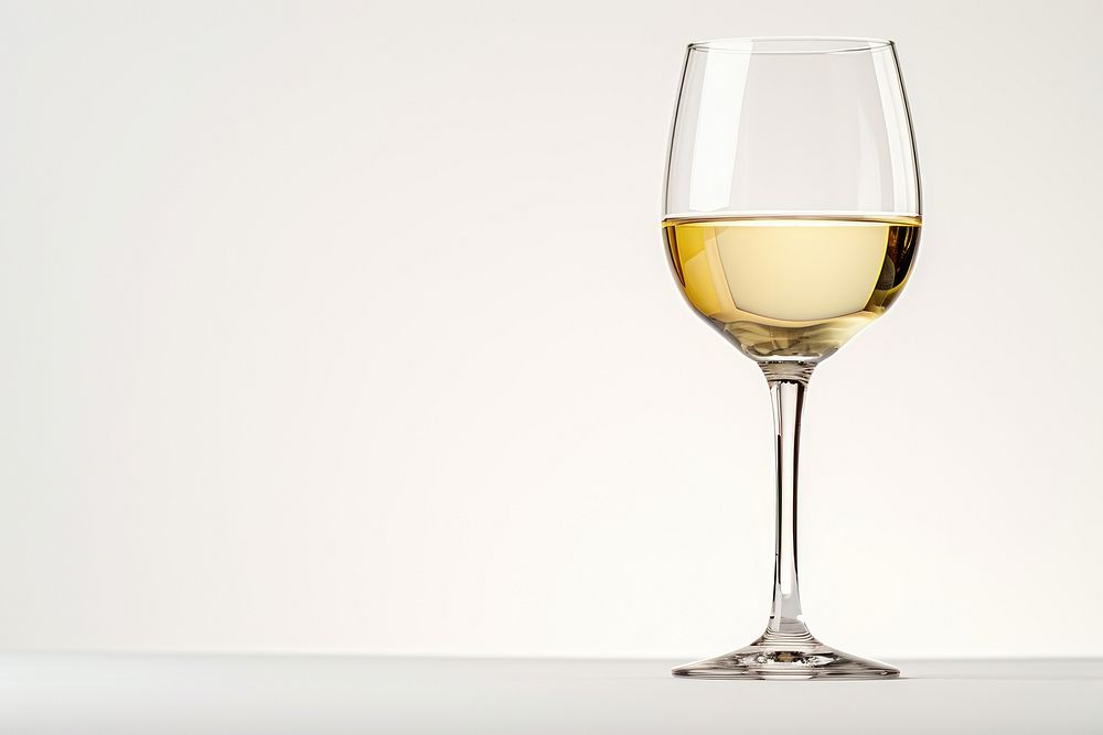 Sydonios Le Meridional white wine glass drink white background refreshment.