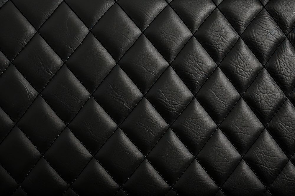  Black leather backgrounds textured repetition. AI generated Image by rawpixel.