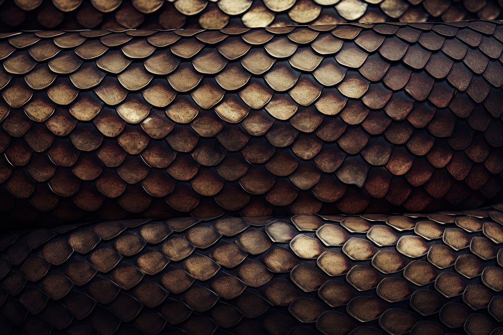  Snake skin texture backgrounds repetition monochrome. AI generated Image by rawpixel.