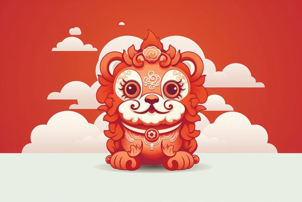  Chinese New Year chinese new year representation creativity. AI generated Image by rawpixel.