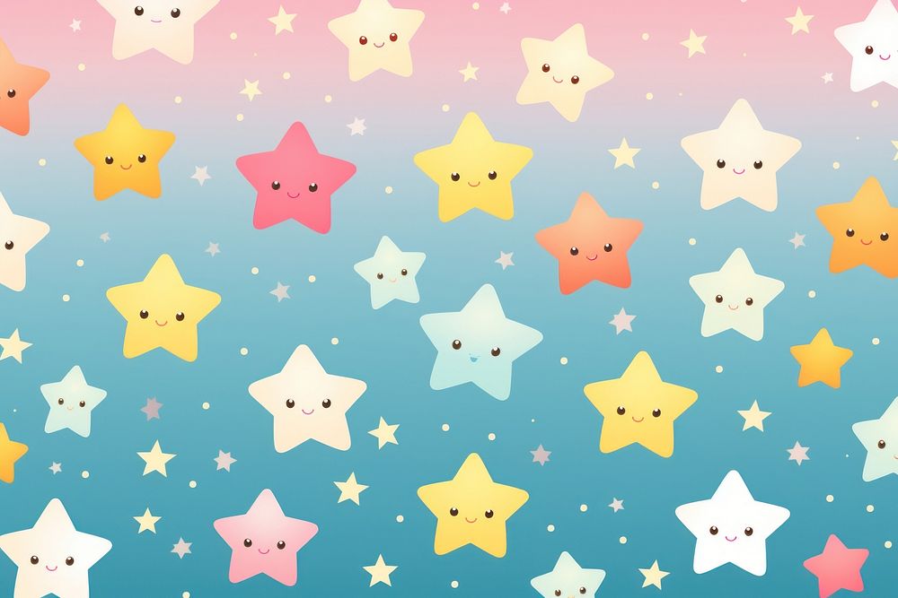  Stars backgrounds confetti pattern. AI generated Image by rawpixel.