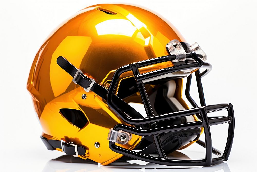 Football helme helmet sports protection.