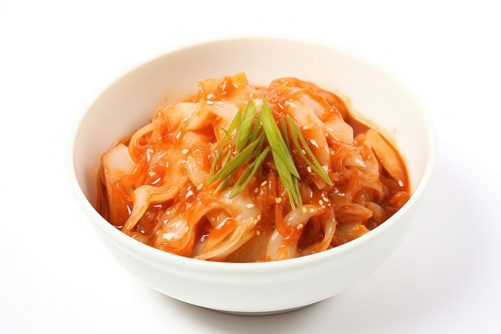 Korean food pasta meal dish. AI generated Image by rawpixel.