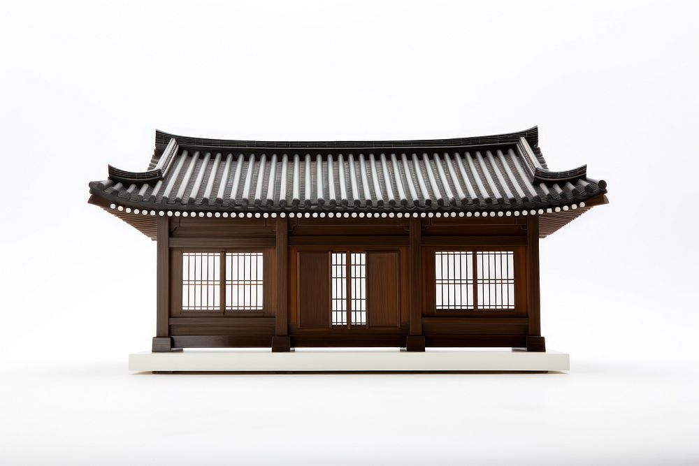 Korean Traditional House house architecture building. AI generated Image by rawpixel.