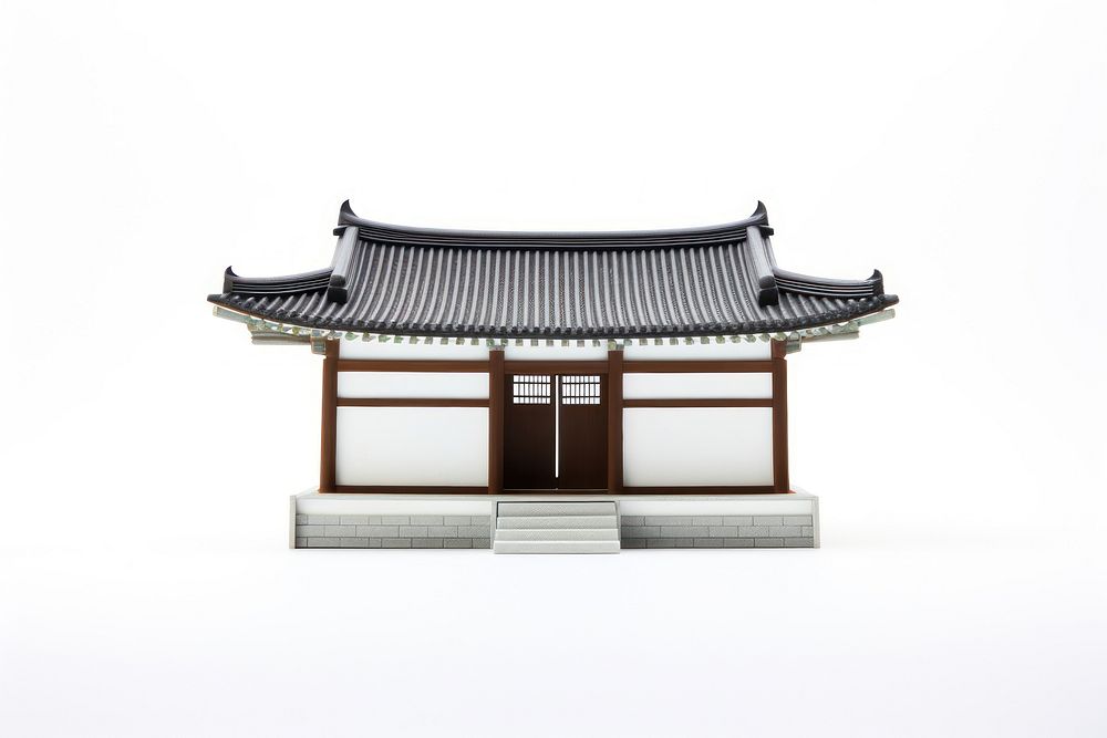 Korean Traditional House house architecture tradition. AI generated Image by rawpixel.