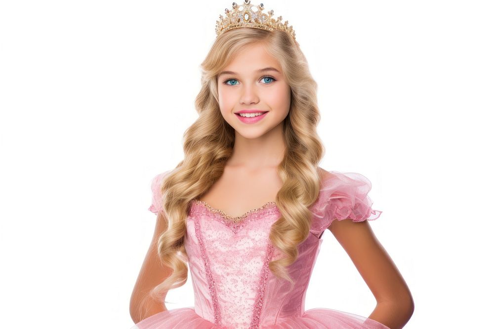 Princess costume child doll. AI generated Image by rawpixel.