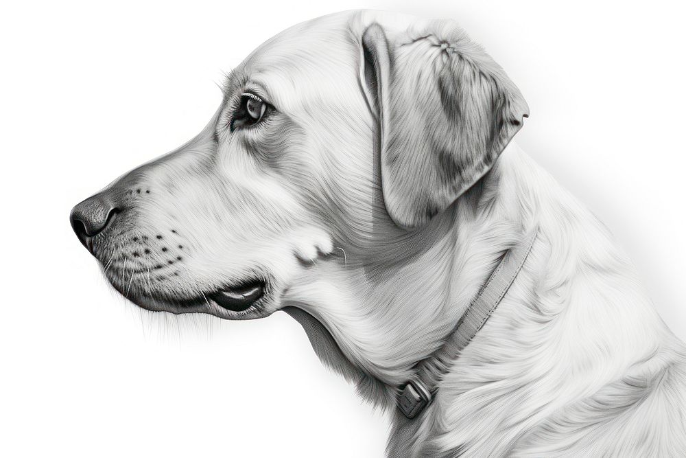  Dog drawing sketch animal. 