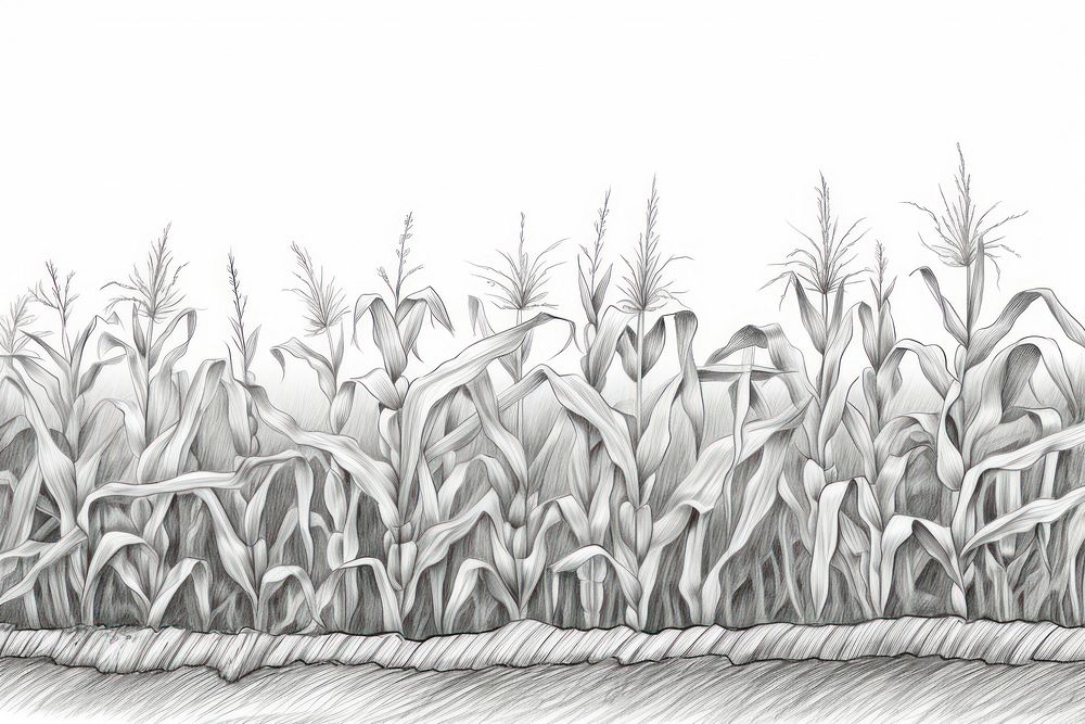  Agriculture drawing sketch plant. AI generated Image by rawpixel.