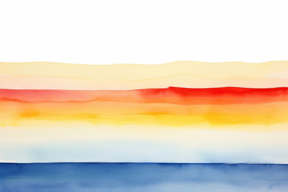 Sunset sea border backgrounds painting nature.