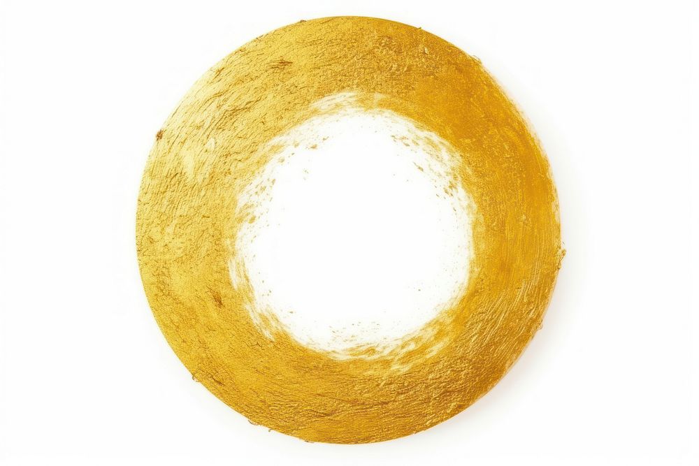 Circle gold white background astronomy. AI generated Image by rawpixel.