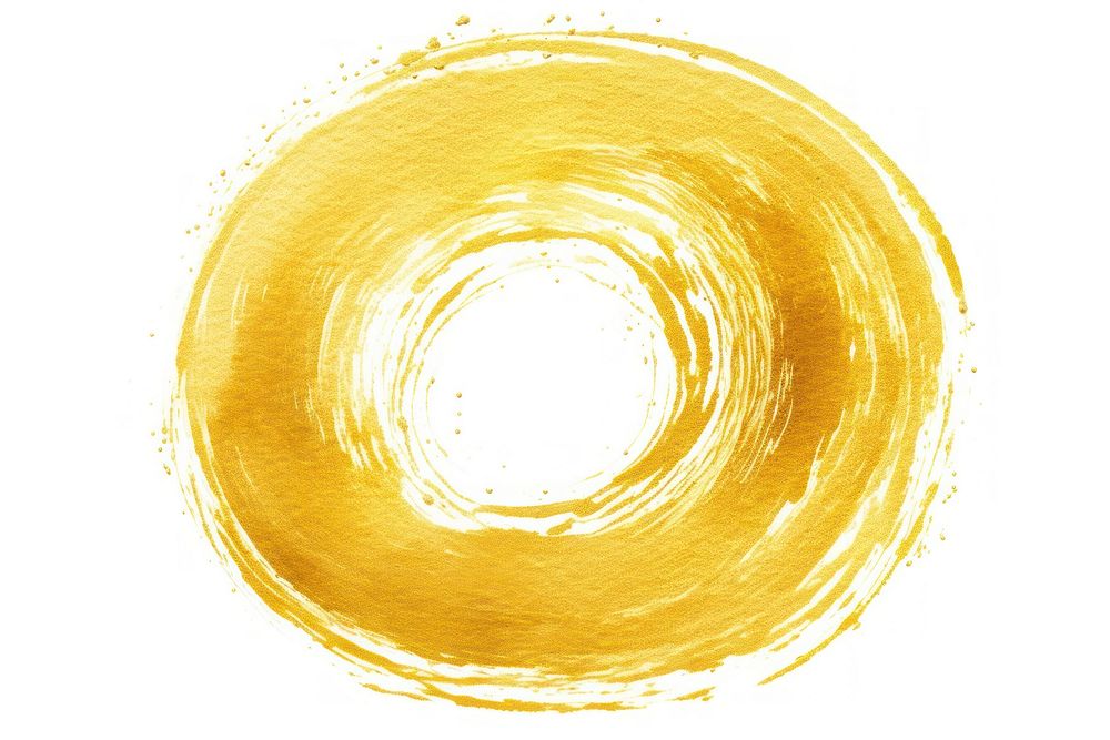 Circle circle gold white background. AI generated Image by rawpixel.