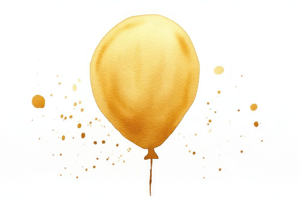 Balloon white background celebration exploding. AI generated Image by rawpixel.