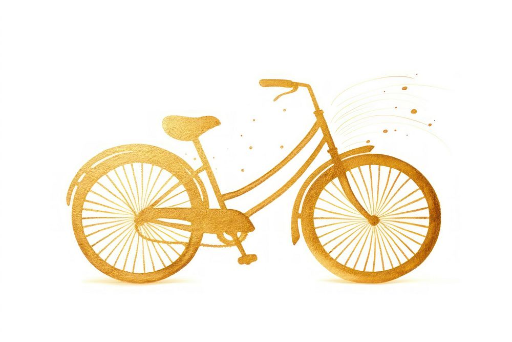 Bicycle vehicle wheel white background. AI generated Image by rawpixel.